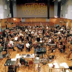 LSO recording Star Wars at Abbey Road